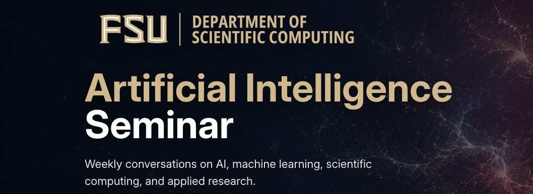 FSU Artificial Intelligence Seminar banner